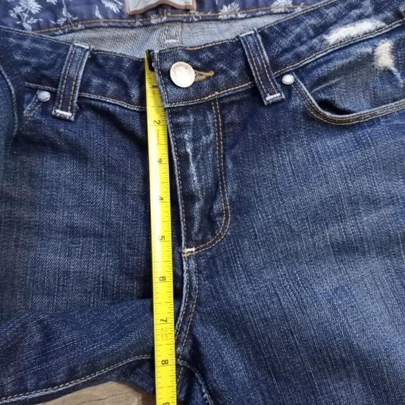 Paige Hollywood Hills Bootcut & Crop Jeans Lot Size 29 Medium Washout Blue - Picture 13 of 14